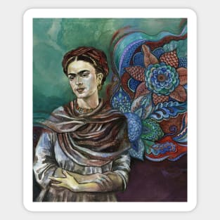Frida Kahlo portrait - 5. Sticker